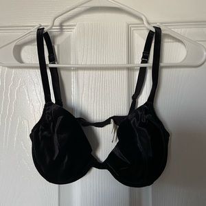 Vintage Back Velvet Victoria’s Secret Bra